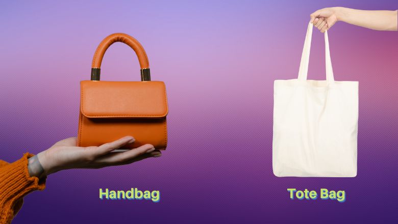 Difference Between tote bag and hand bag