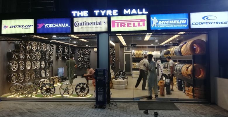 The Tyre Mall SHop Front